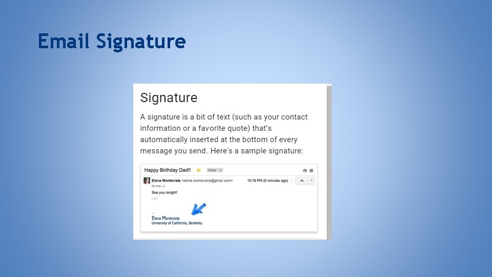 Email Signature 