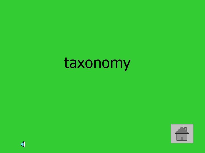 taxonomy 