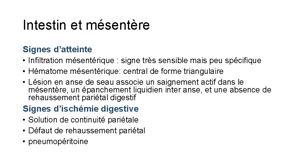 Guide dinterprtation du scanner dans le traumatisme abdominal