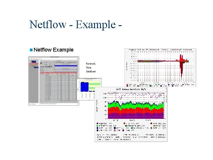 Netflow - Example n Netflow Example 
