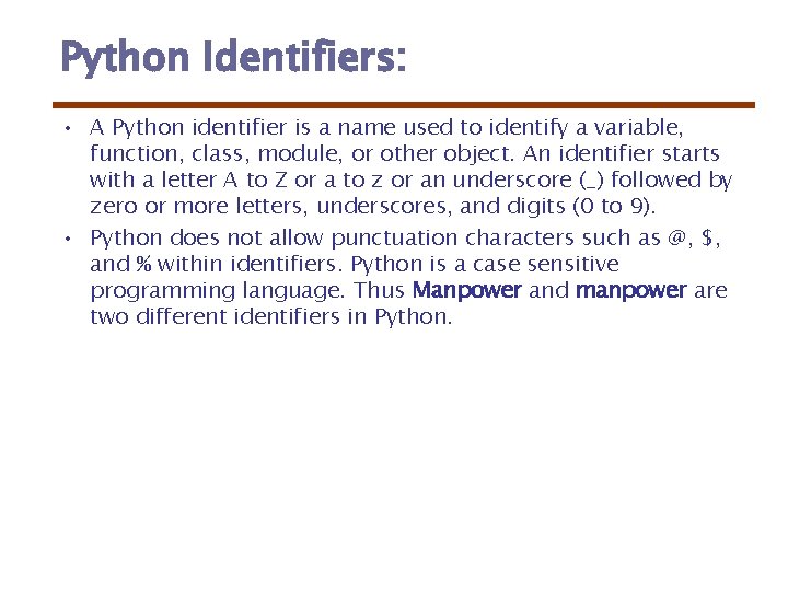 1 Python Overview Python Is A Highlevel Interpreted