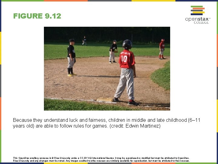 FIGURE 9. 12 Because they understand luck and fairness, children in middle and late FIGURE 9. 12 Because they understand luck and fairness, children in middle and late