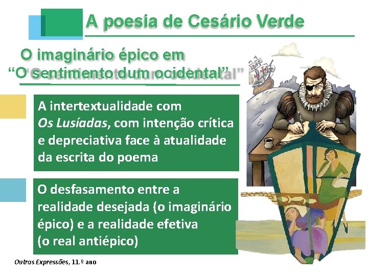 A poesia de Cesário Verde O imaginário épico em “O sentimento dum ocidental” A