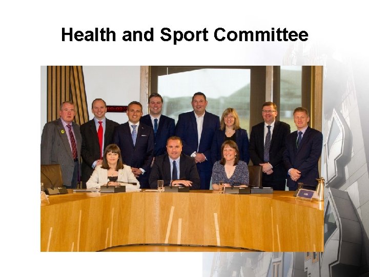 Health and Sport Committee 