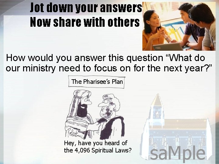 Jot down your answers in 60 secs. Now share with others How would you