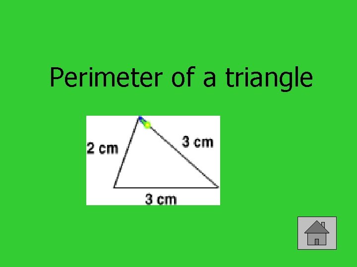 Perimeter of a triangle 