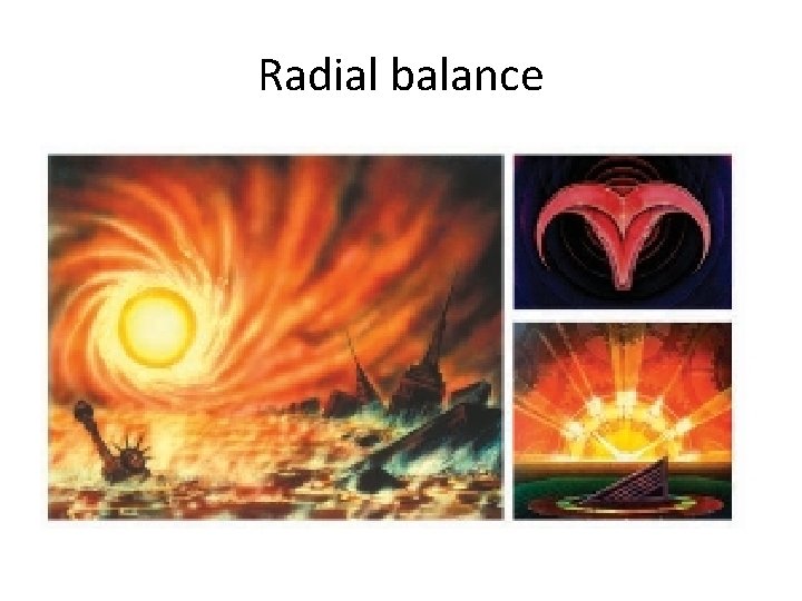 Radial balance 