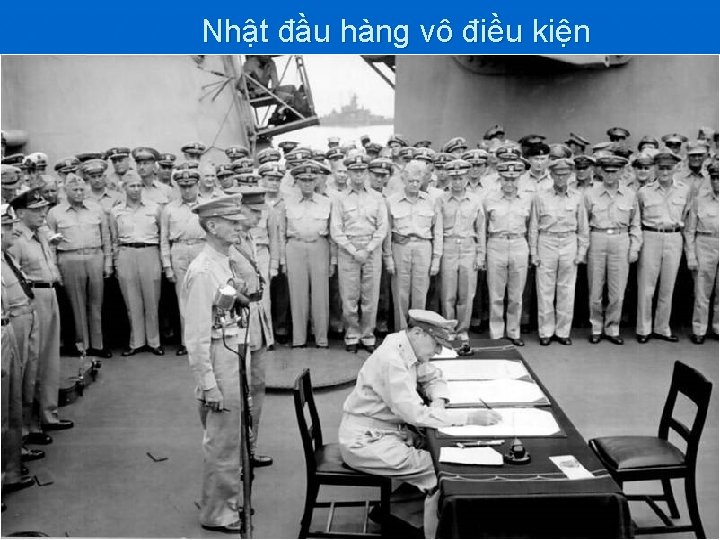 Nhật đầu hàng vô điều kiện 
