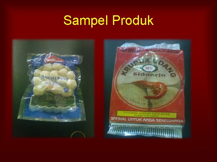 Sampel Produk 6 