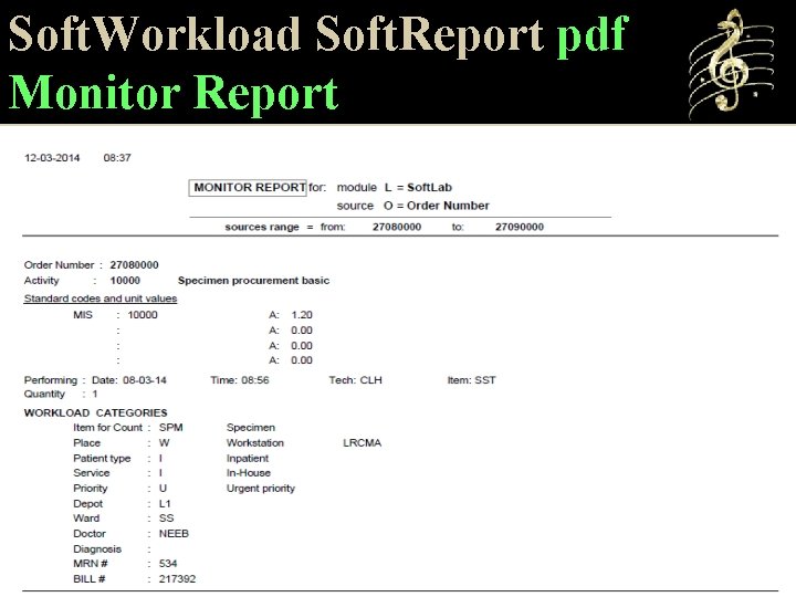 Soft. Workload Soft. Report pdf Monitor Report 