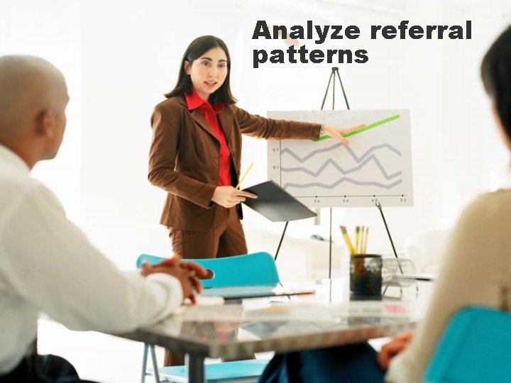 Analyze referral patterns 