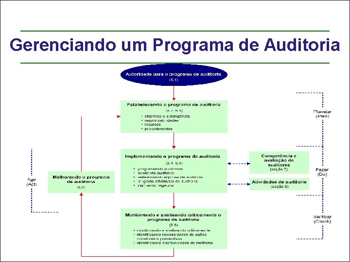 Gerenciando um Programa de Auditoria 