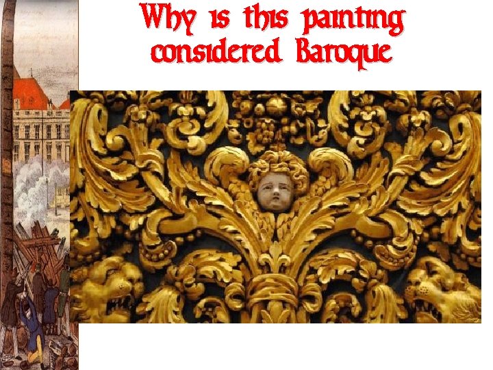 Why is this painting considered Baroque 