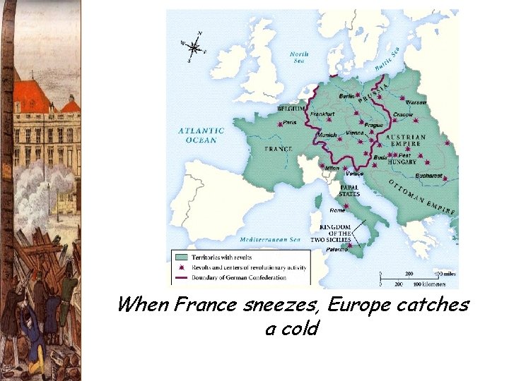 When France sneezes, Europe catches a cold 