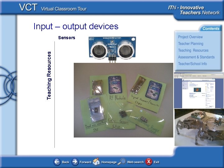 Input – output devices Teaching Resources Sensors 