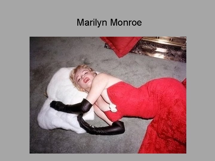 Marilyn Monroe 