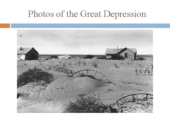 Photos of the Great Depression 