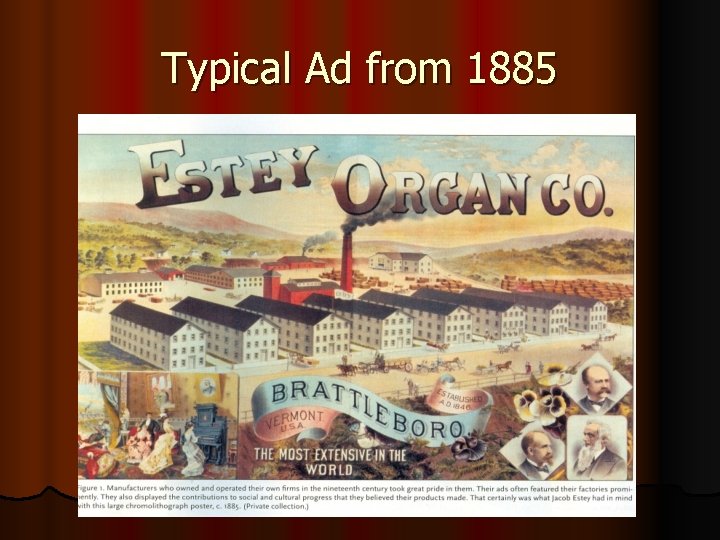 Typical Ad from 1885 