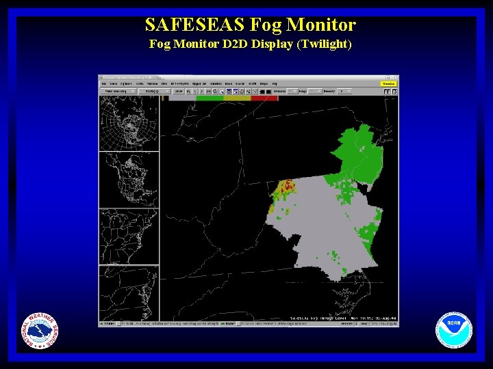 SAFESEAS Fog Monitor D 2 D Display (Twilight) 