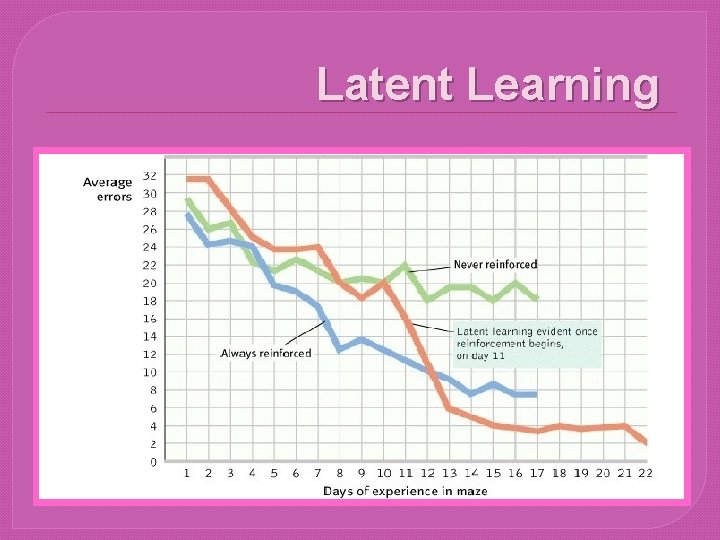 Latent Learning 