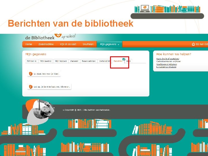 Berichten van de bibliotheek 