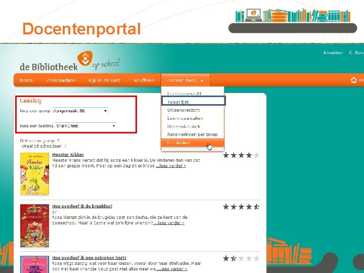 Docentenportal 