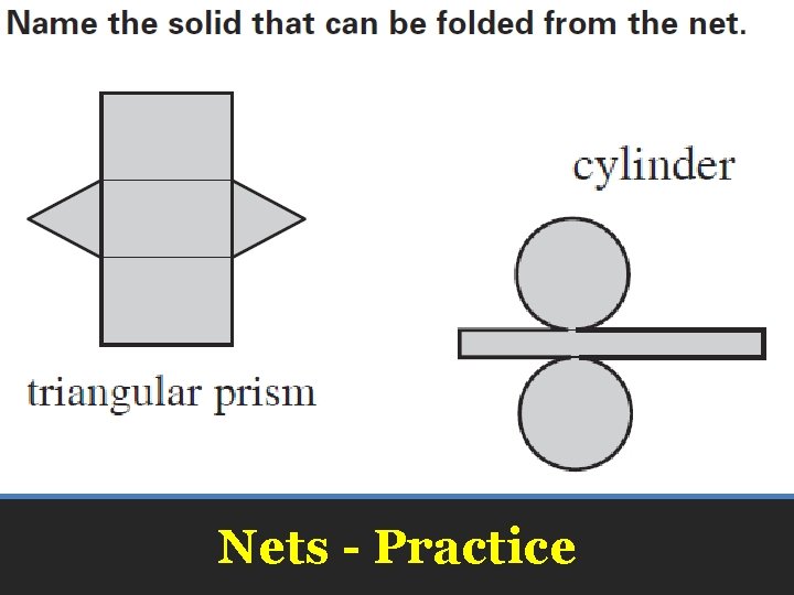 Space Figures and Nets Geometry 10 1 Polyhedron
