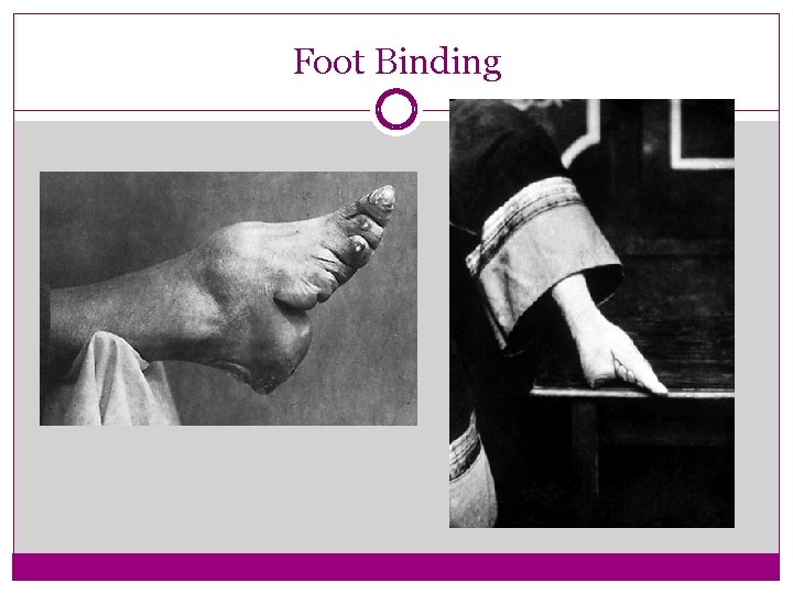 Foot Binding 