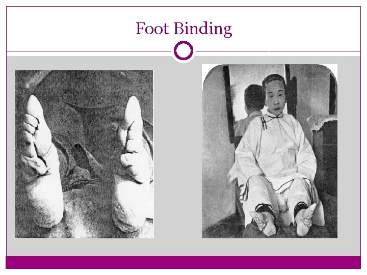 Foot Binding 