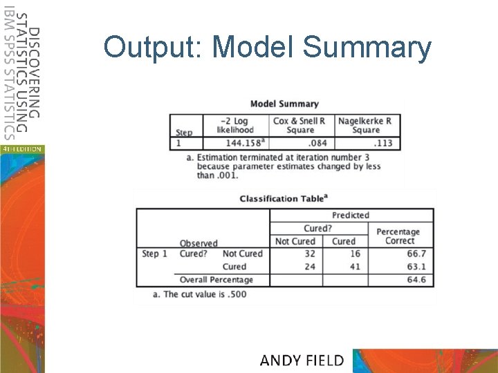 Output: Model Summary 