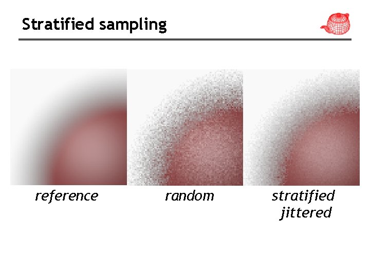 Stratified sampling reference random stratified jittered 