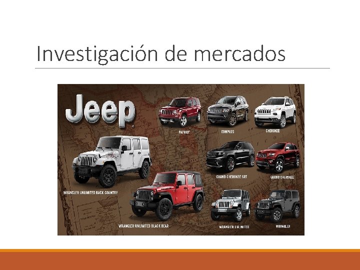 Investigación de mercados 