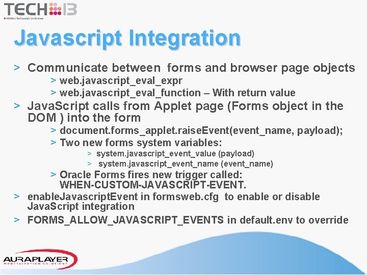 Javascript Integration > Communicate between forms and browser page objects > web. javascript_eval_expr >