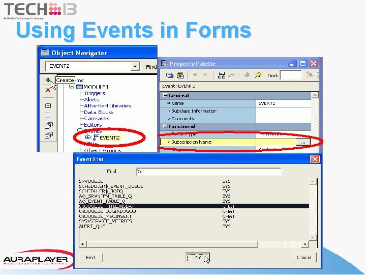 Using Events in Forms 