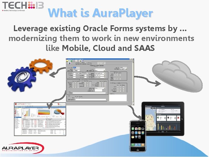 What is Aura. Player Leverage existing Oracle Forms systems by … modernizing them to