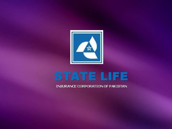 STATE LIFE INSURANCE CORPORATION OF PAKISTAN 