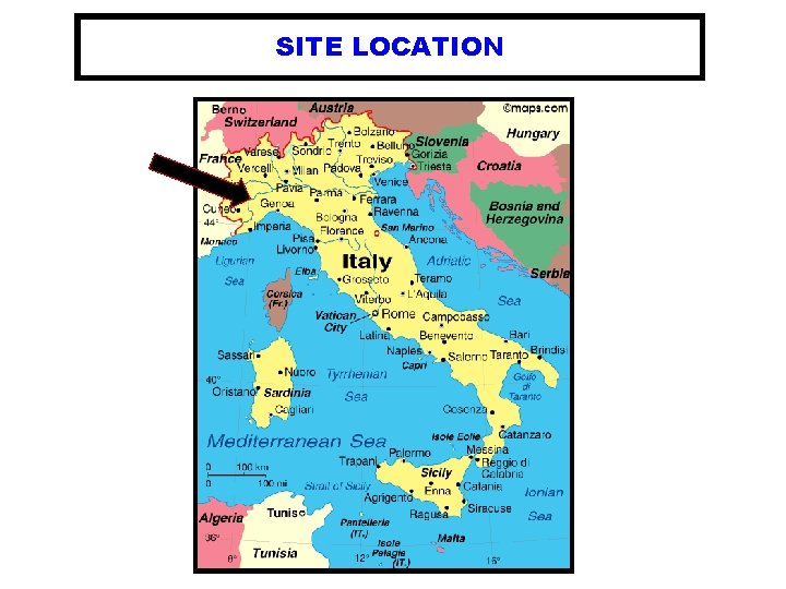 SITE LOCATION BAW S. r. l. - TRS Servizi Ambiente s. r. l. 4 SITE LOCATION BAW S. r. l. - TRS Servizi Ambiente s. r. l. 4