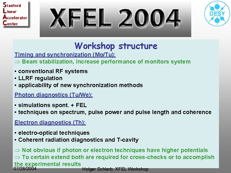 Icfa Future Light Sources Subpanel Miniworkshop On Xfel
