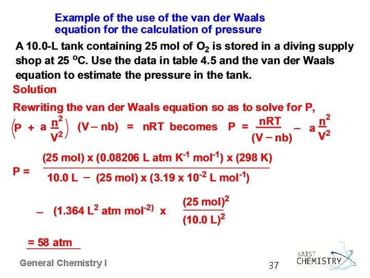 General Chemistry I 37 