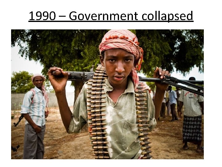 1990 – Government collapsed 