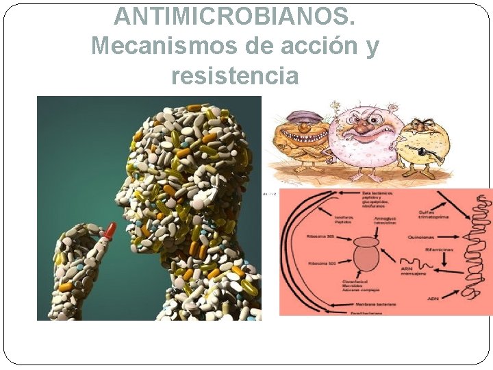 ANTIMICROBIANOS. Mecanismos de acción y resistencia 