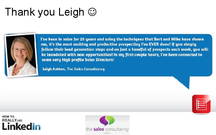 Thank you Leigh 