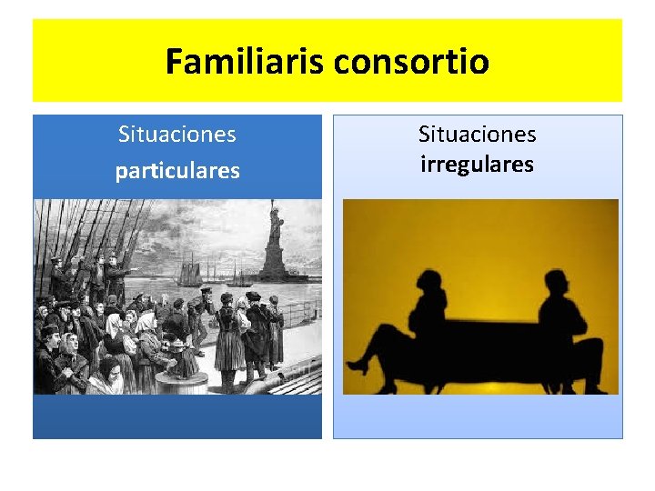 Familiaris consortio Situaciones particulares Situaciones irregulares 