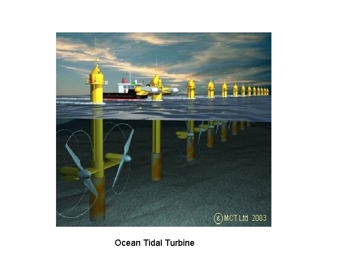 Ocean Tidal Turbine 