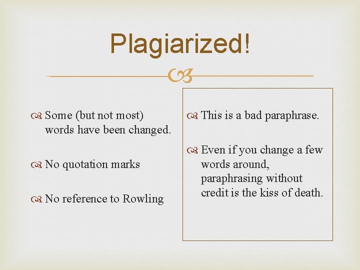 Plagiarized! Some (but not most) words have been changed. No quotation marks No reference