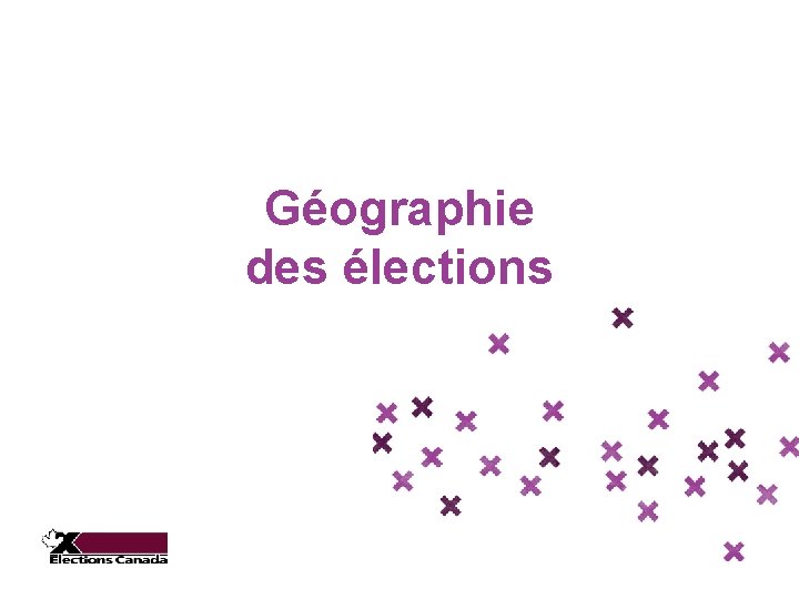 Géographie des élections 