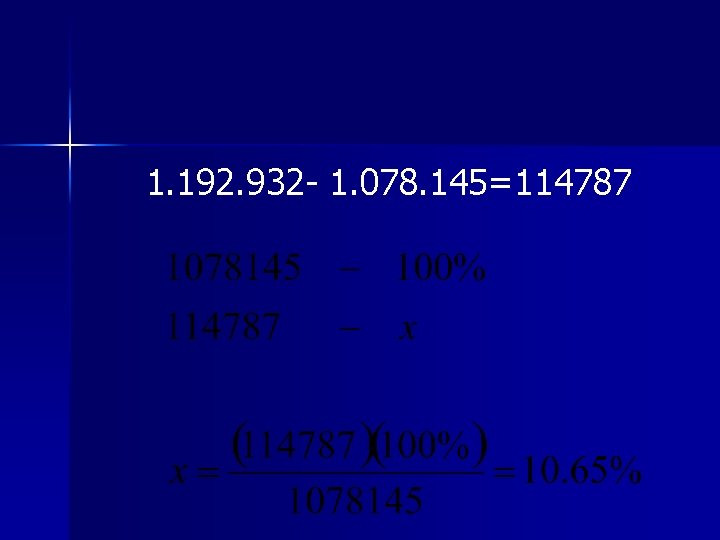 1. 192. 932 - 1. 078. 145=114787 