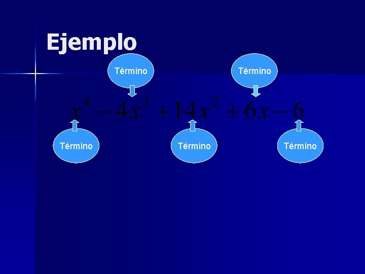 Ejemplo Término Término Ejemplo Término Término