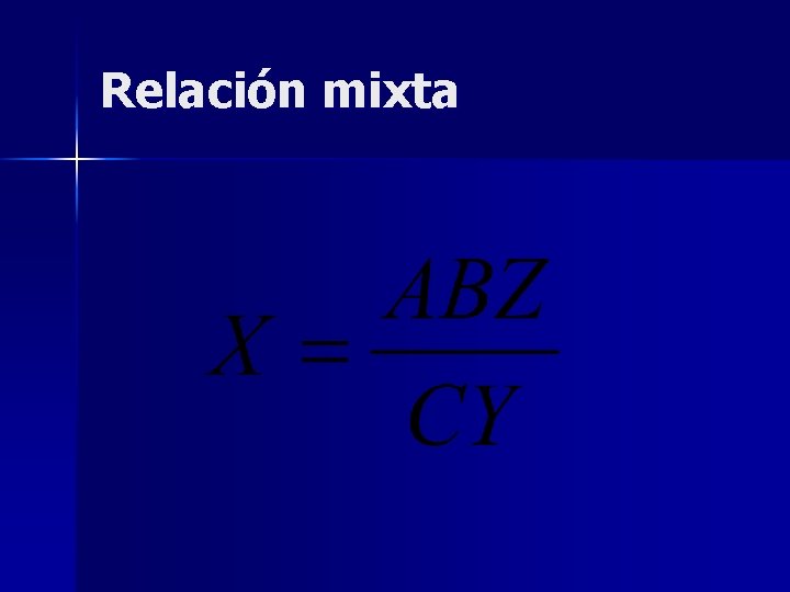 Relación mixta 