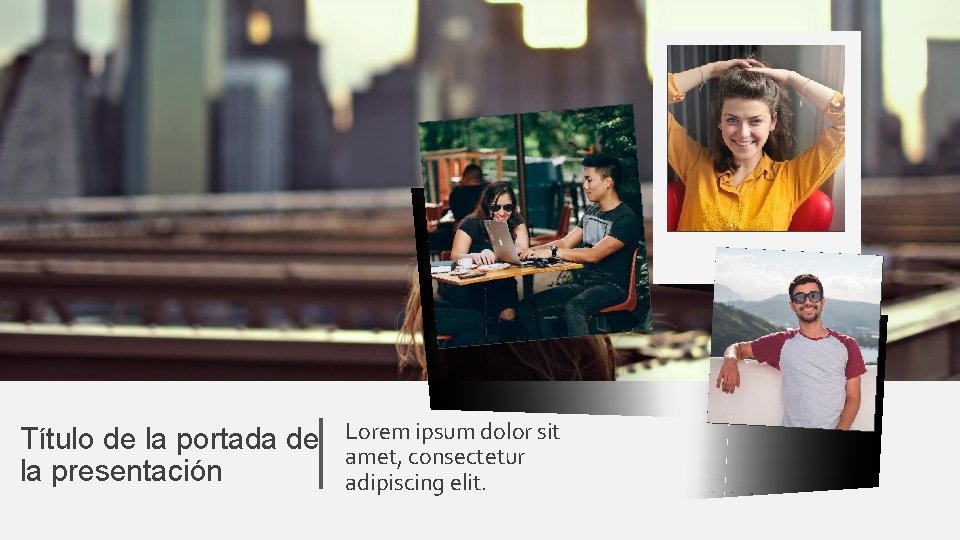 Título de la portada de la presentación Lorem ipsum dolor sit amet, consectetur adipiscing